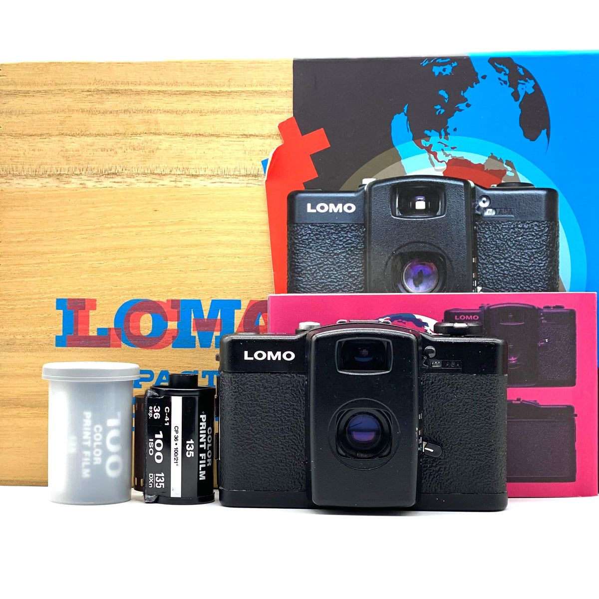 Lomo LC-A+ Wooden box set – Coolc Camera