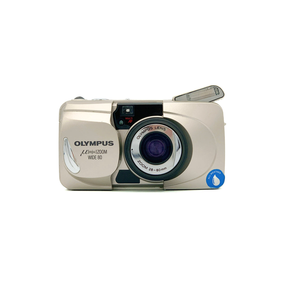 Olympus μ【mju:】 ZOOM115 F0808-165-1-4v p Olympus Mju μ Zoom 115 Point & Shoot Film Camera w/Strap