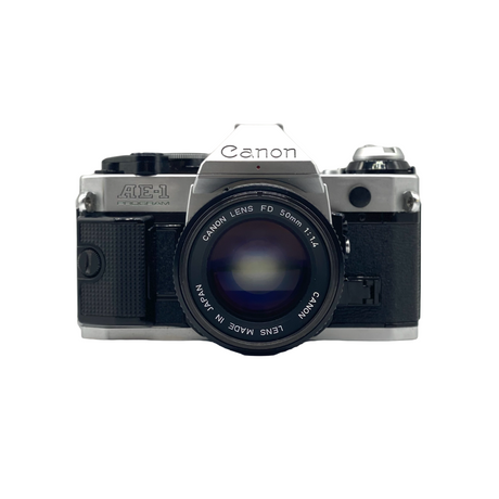 Canon AE-1 Program Camera w/FD 50mm f/1.4 - 中古相機