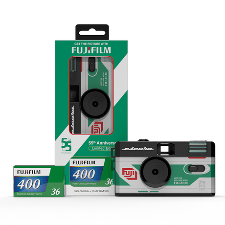 Fujifilm 富士55周年限定相機連 ISO 400 菲林套裝 - 全新相機