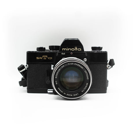 Minolta SRT101 w/ MC ROKKOR-PF F1.7 55mm Len - 中古相機