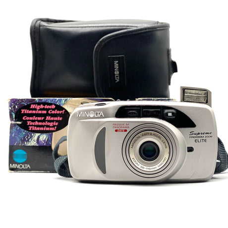 Minolta supreme freedom zoom elite w/ box - 中古相機