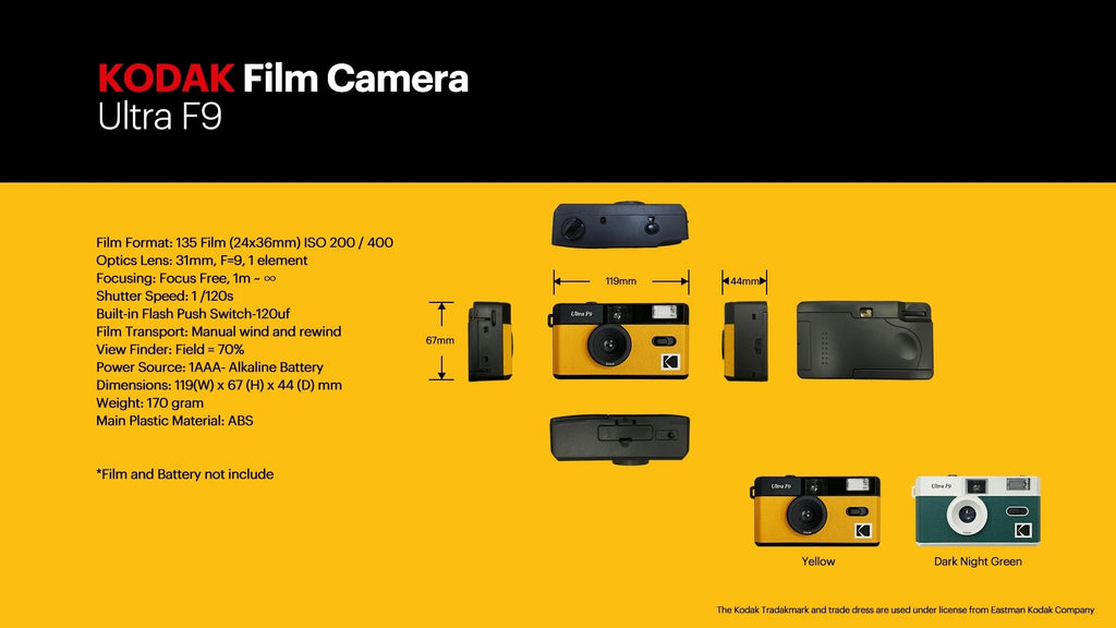 Kodak Ultra F9 - 全新相機