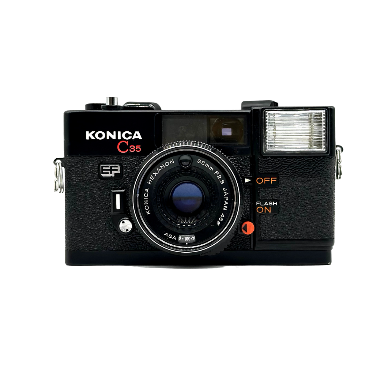 ピッカリ! コニカ KONICA C35 EF 極上美品 整備品 フィルムカメラ極上