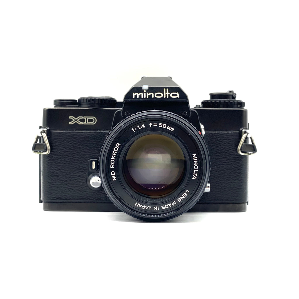 Minolta XD w/ MD Rokkkor 50mm f/1.4 - 中古相機