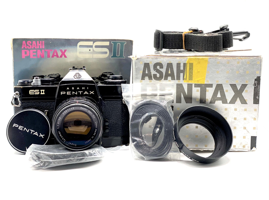 Pentax ESii w/ Super Takumar 55mm f/1.8 - 中古相機