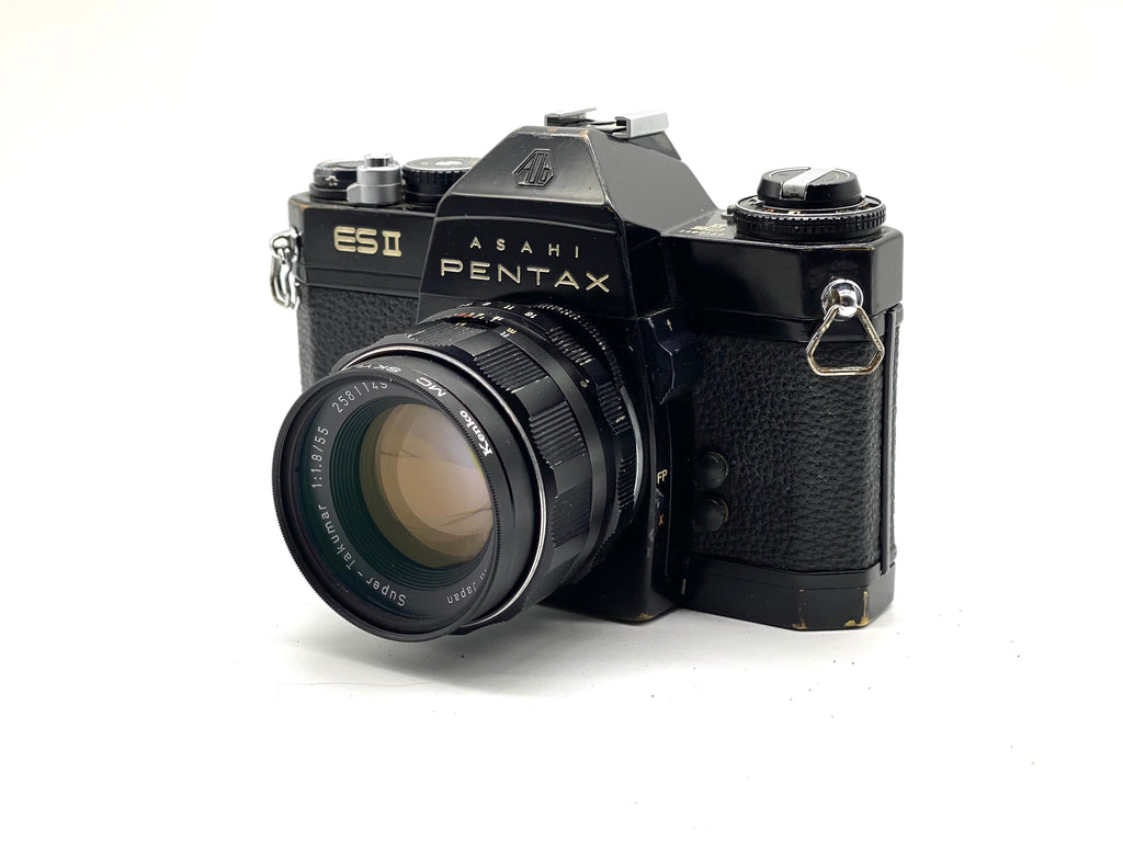 Pentax ESii w/ Super Takumar 55mm f/1.8 - 中古相機